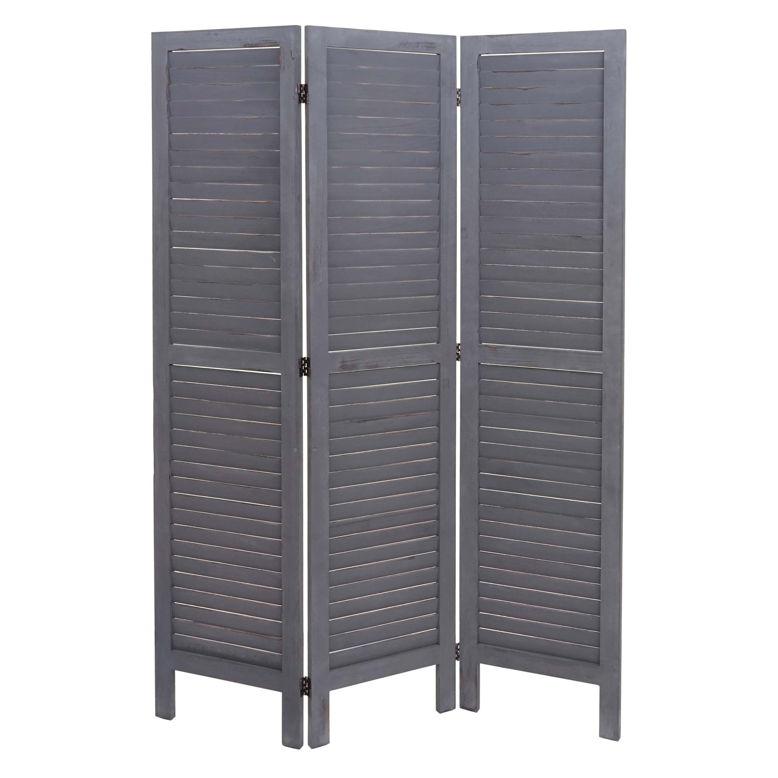 Paraván HWC-G30 - 170 × 120 cm - šedá