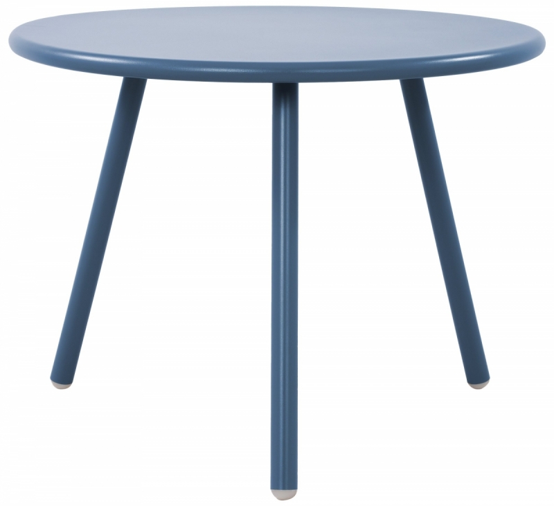 Konferenční stolek Minot - v45 x Ø60 cm - Modrá