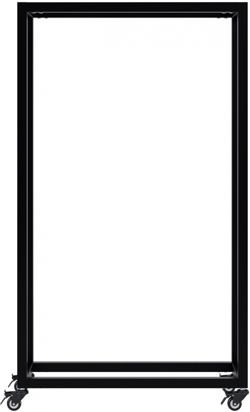 Stojan na dřevo Hilta 25x60x100 cm - černá