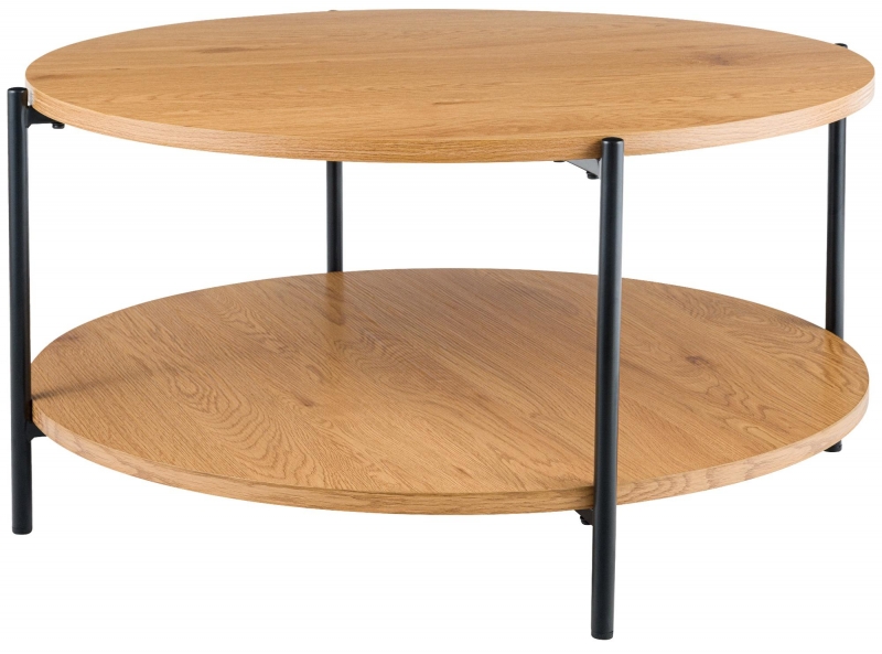 Konferenční stolek Edduma 80 cm - natura