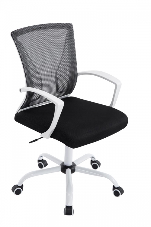 Kancelářská židle Tracy, podnož bílá - Černá
