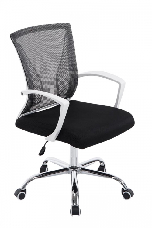 Kancelářská židle Tracy, podnož chrom - Černá