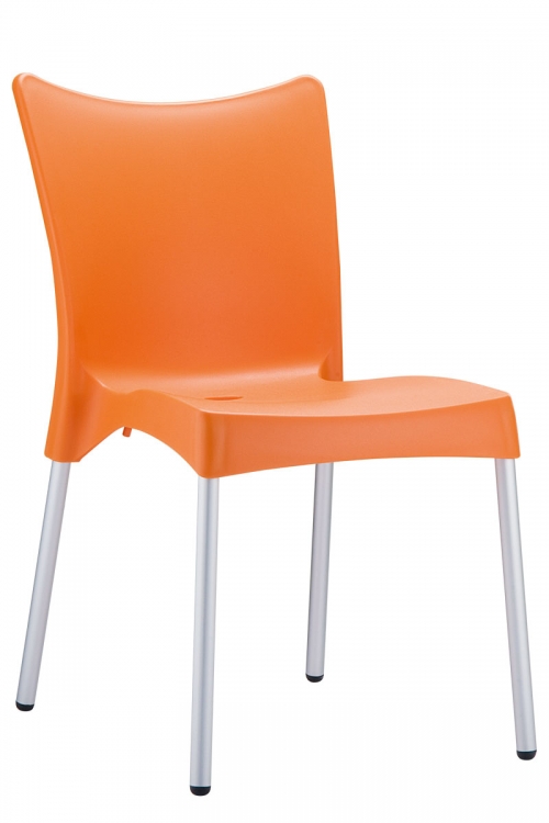Plastová židle Juliette - Oranžová