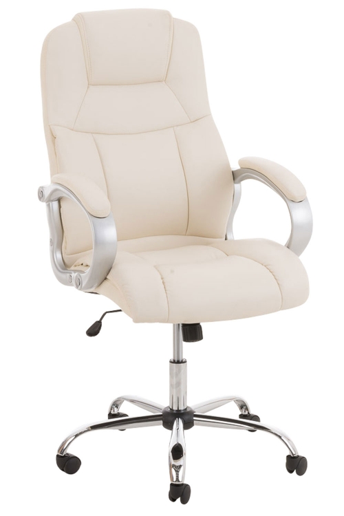 Kancelářská XXL židle DS19616001  - Krémová
