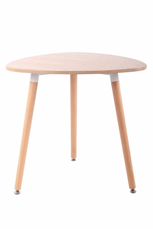 Kuchyňský stůl dřevěný Abenra 80 natura ~ v75 x Ø80 cm