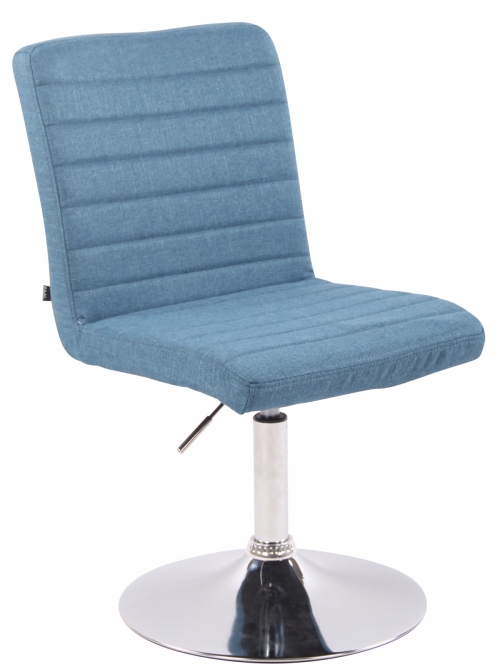 Židle Elva látka - Modrá