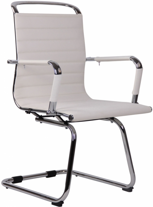 Jednací konferenční židle Barton - Bílá