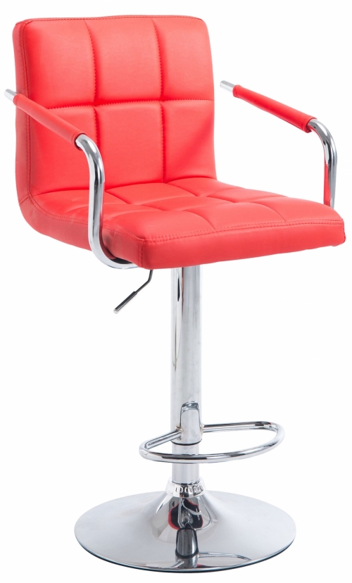 Barová židle Luccia  - Červená