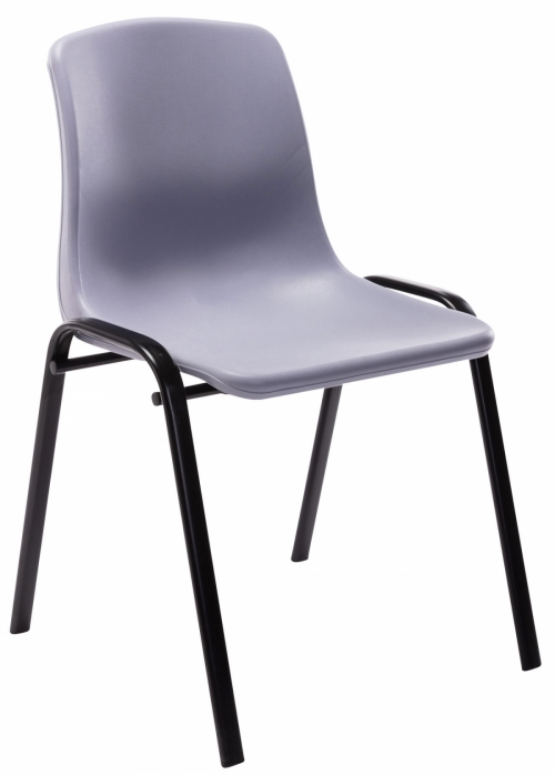 Stohovatelná plastová židle Nowra - Šedá