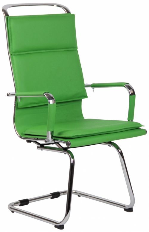 Rokovací konferenční židle Bedford ~ koženka - Zelená