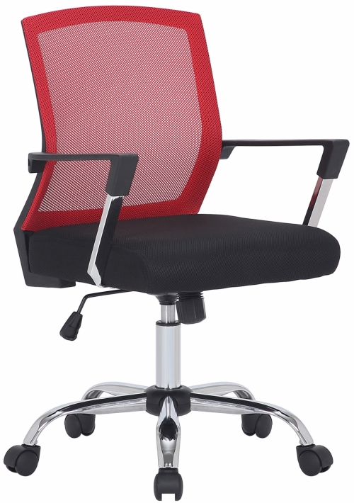 Kancelářská židle Mableton - Červená