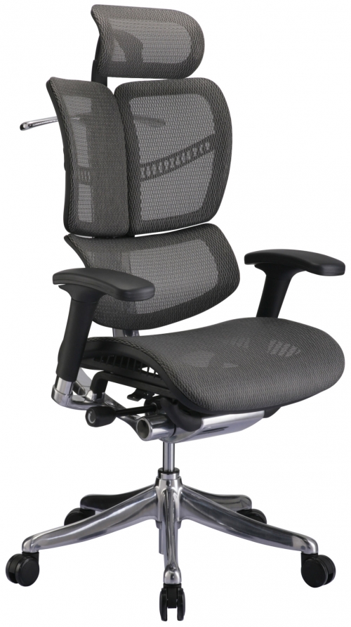Kancelářská židle Norfolk Ergonomic - Šedá