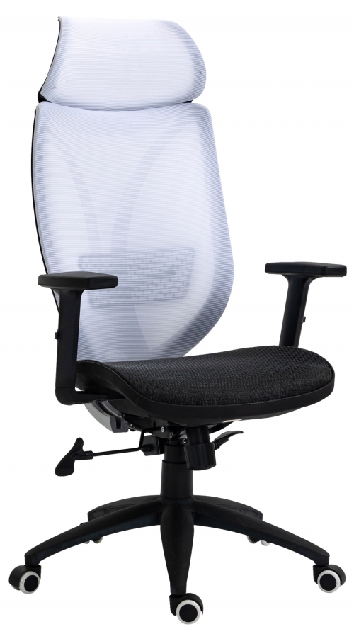 Kancelářská židle Libolo - Bílá