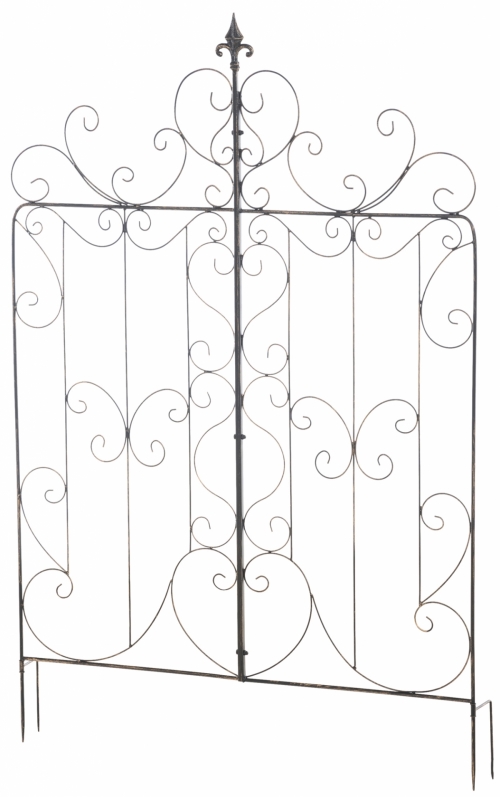 Mřížka na popínavé rostliny Mandevilla ~ 133 x 99 cm - Bronzová