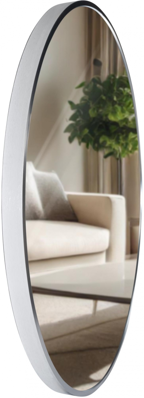 Nástěnné zrcadlo Elsie L 323828 - 60x60 cm - Stříbrná