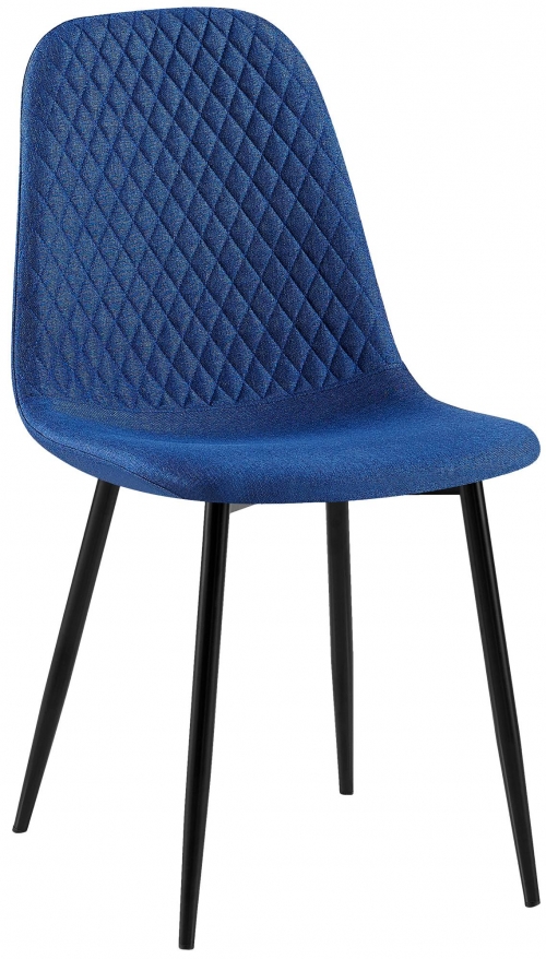 Židle Giverny látka - modrá