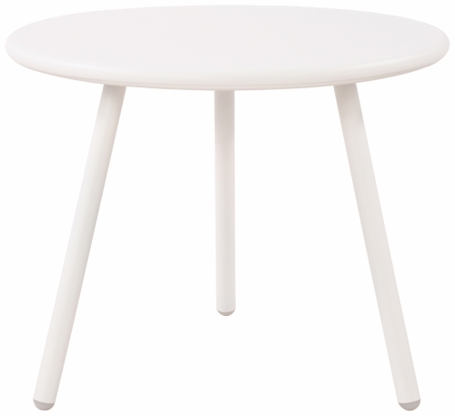 Konferenční stolek Berea - v40 x Ø50 cm - Bílá