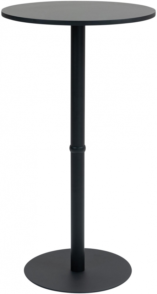 Barový stůl Hereford 60 cm - černá/černá