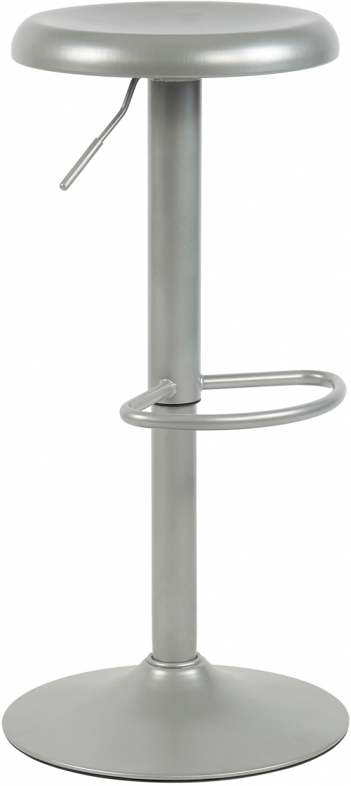 Barová židle Williston - stříbrná