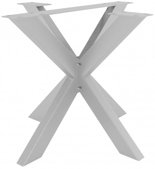 Stolové nohy 319344 Duncan - 85x85x71 cm, nerez