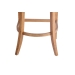 Barová židle Taipeh látka, dřevěné nohy antik světlé