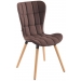 Jídelní židle Odda ~ látka, dřevěné nohy natura