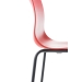 Barová židle Hoover ~ plast, kovové nohy černé