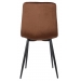 Jídelní židle Dijon ~ samet, kovové nohy černé
