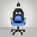Dětská kancelářská židle Fun - Modrá