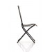 Kovová skladací židle Kiran - Bronzová