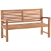 Zahradní lavice  Halden ~ dřevo teak,150 cm
