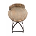 Industriální barová židle Buffalo, kov / dřevo