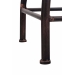 Industriální barová židle Buffalo, kov / dřevo
