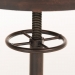 Kovový barový stůl Mok, bronz