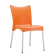 Plastová židle Juliette - Oranžová