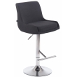 Barová židle Club 2 látka - Černá