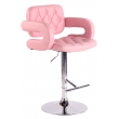 Barová židle Belfast  - Ružová