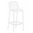 Plastová barová židle DS10778434 - Bílá