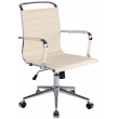 Kancelářská židle Barton ~ koženka - Krémová