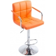 Barová židle Luccia  - Oranžová