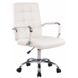 Kancelářská židle D-Pro ~ koženka - Bílá
