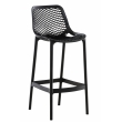 Plastová barová židle DS10778434 - Černá