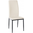 Jídelní židle Savino - koženka - Krémová