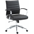 Kancelářská židle Oakland - kůže - Černá