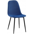 Židle Giverny látka - modrá