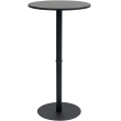 Barový stůl Hereford 60 cm - černá/černá