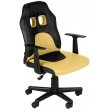 Dětská kancelářská židle Fun - Žlutá