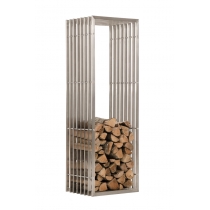 Stojan na palivové dřevo Irving 40x50x150, nerezová ocel
