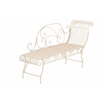 Zahradní lavička GS11177499 - Krémová antik