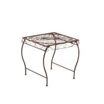 Kovový stůl GS3438892 - Hnědá antik